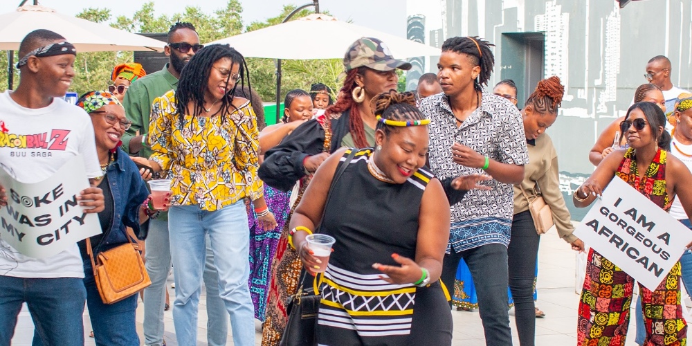 Soke celebrates African culture through music, fashion, food, and creative expression.