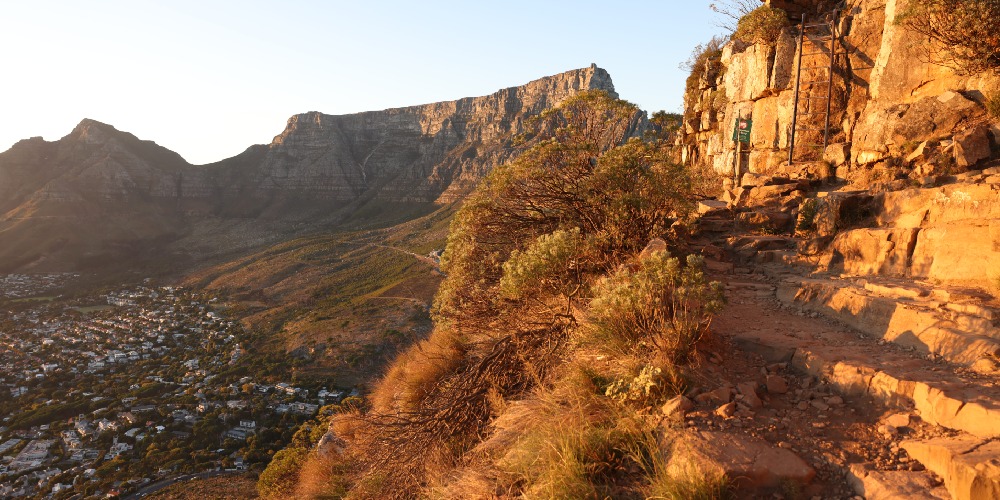 winter hikes in cape town